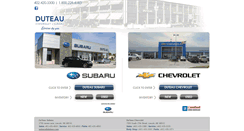 Desktop Screenshot of duteau.com